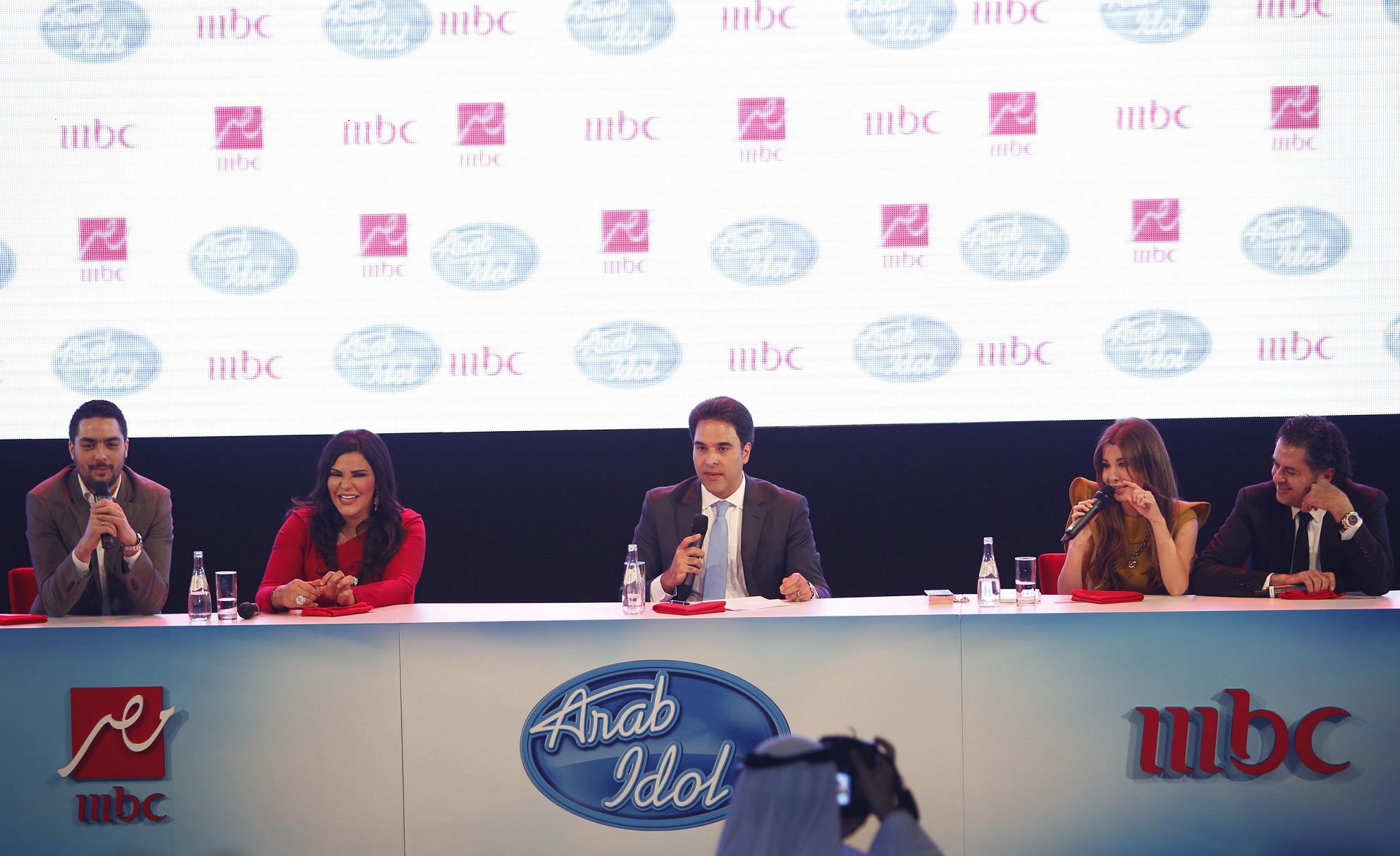 Music Nation » MBC1 & MBC MASR Arab Idol 2 Press Conference (1) 