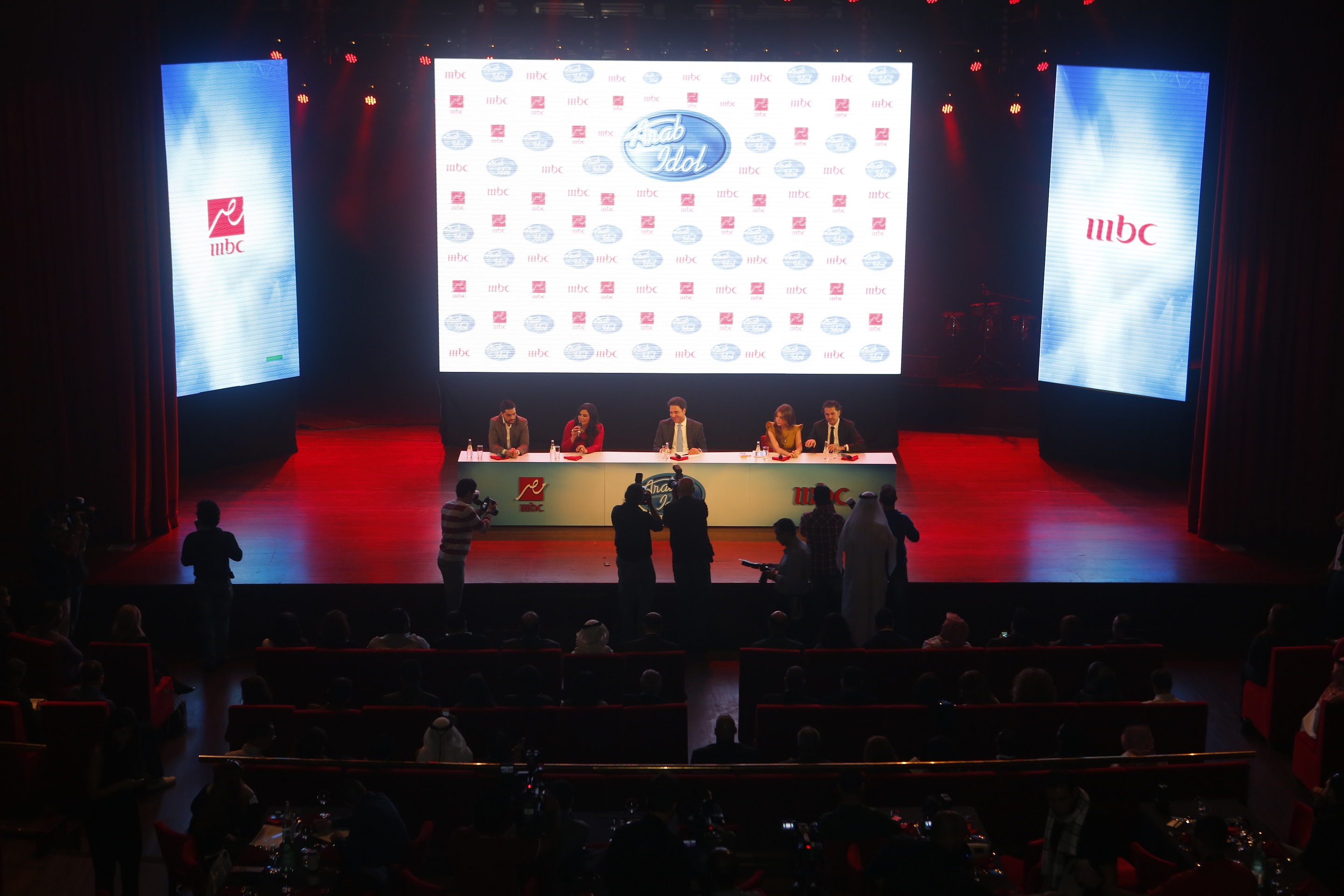 Music Nation » MBC1 & MBC MASR Arab Idol 2 Press Conference (2) 